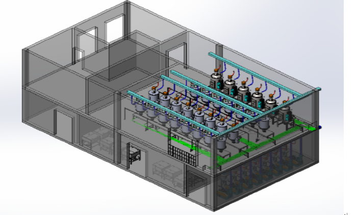 Control System of Centralized Conveying System of Injection Molding Machine