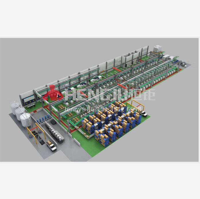 Central Feeding System for Plastic Production