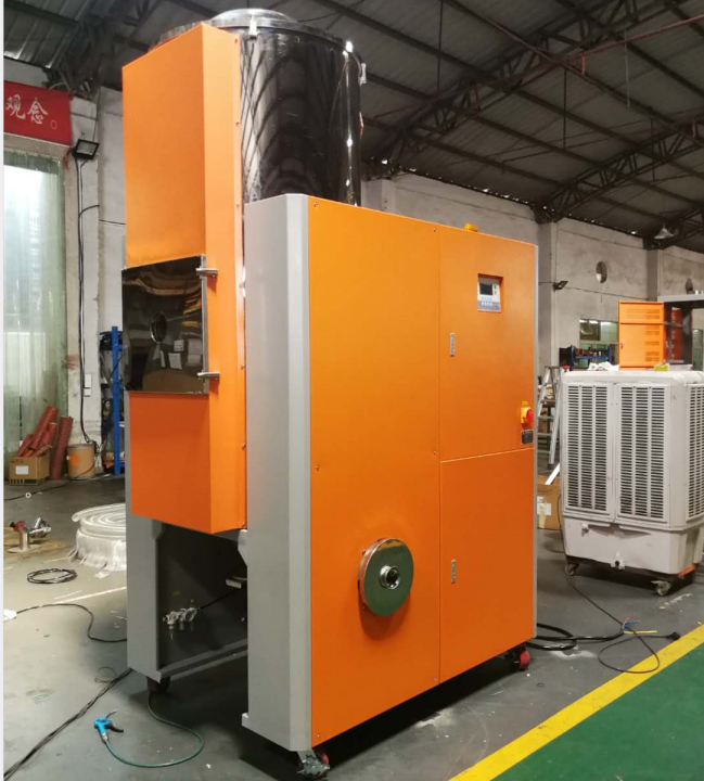 What is the use process of the three-in-one dehumidification dryer